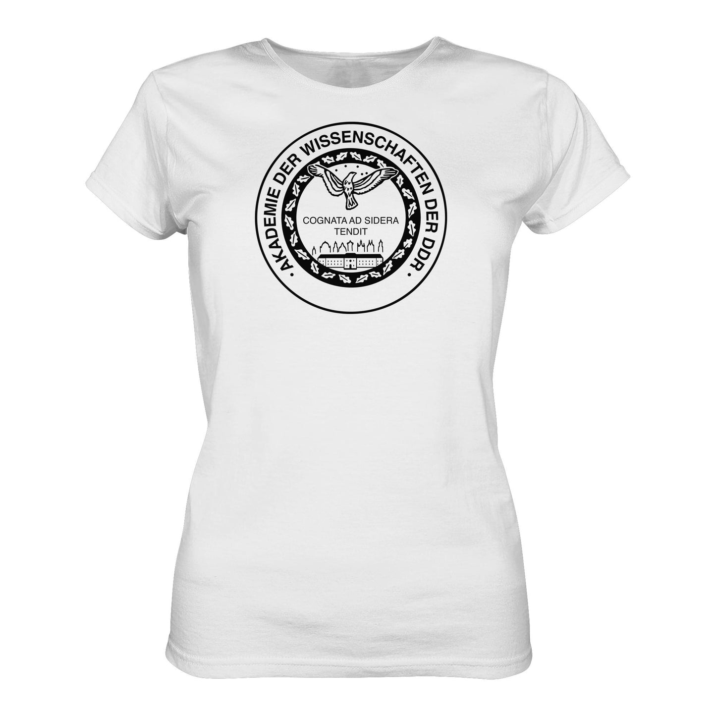 DDR Ostalgie Shirt Mädels • AKADEMIE DER WISSENSCHAFTEN DER DDR