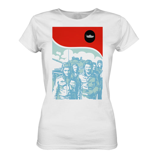 DDR Ostalgie Shirt Mädels • NVA - PANZERDIVISION (ORIGINAL-PLAKAT)