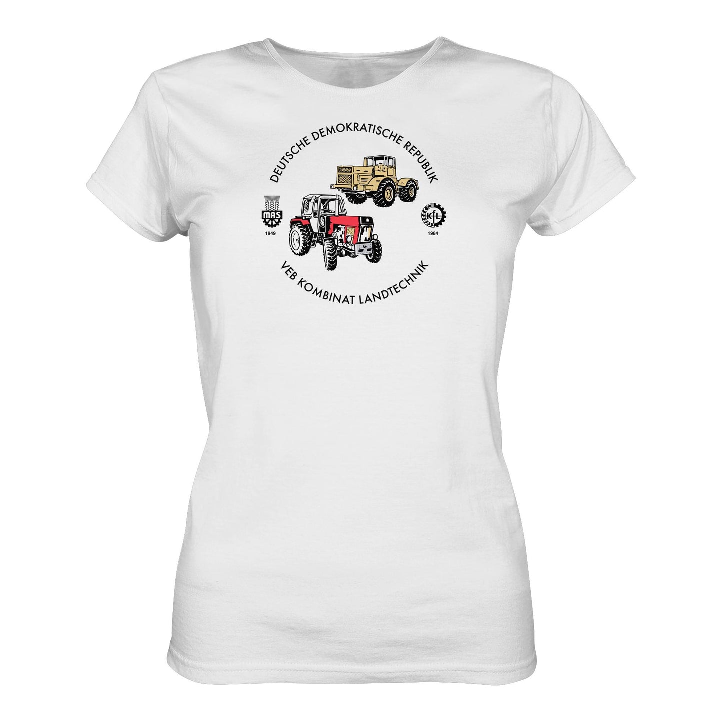 DDR Ostalgie Shirt Mädels • VEB KOMBINAT LANDTECHNIK (ORIGINAL GEDÄCHTNISTELLER)