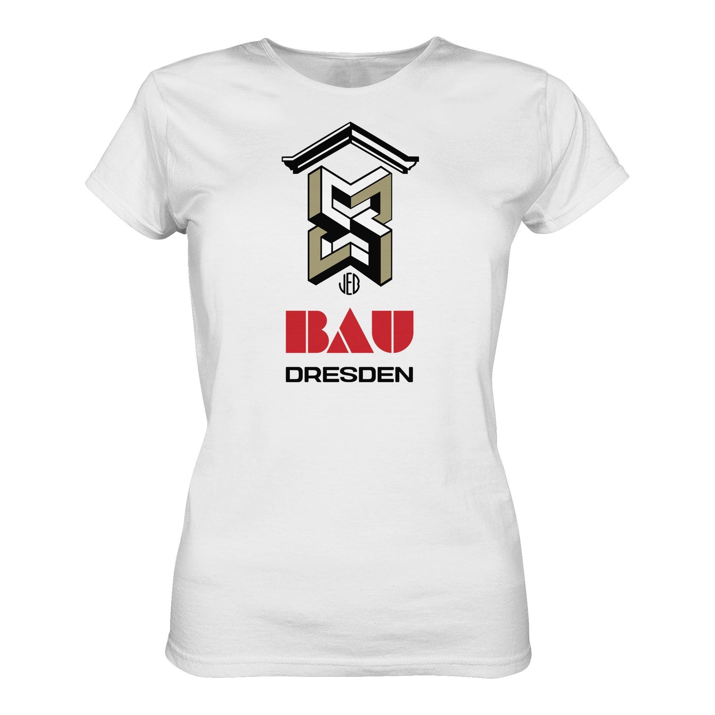 DDR Ostalgie Shirt Mädels • VEB BAU DRESDEN