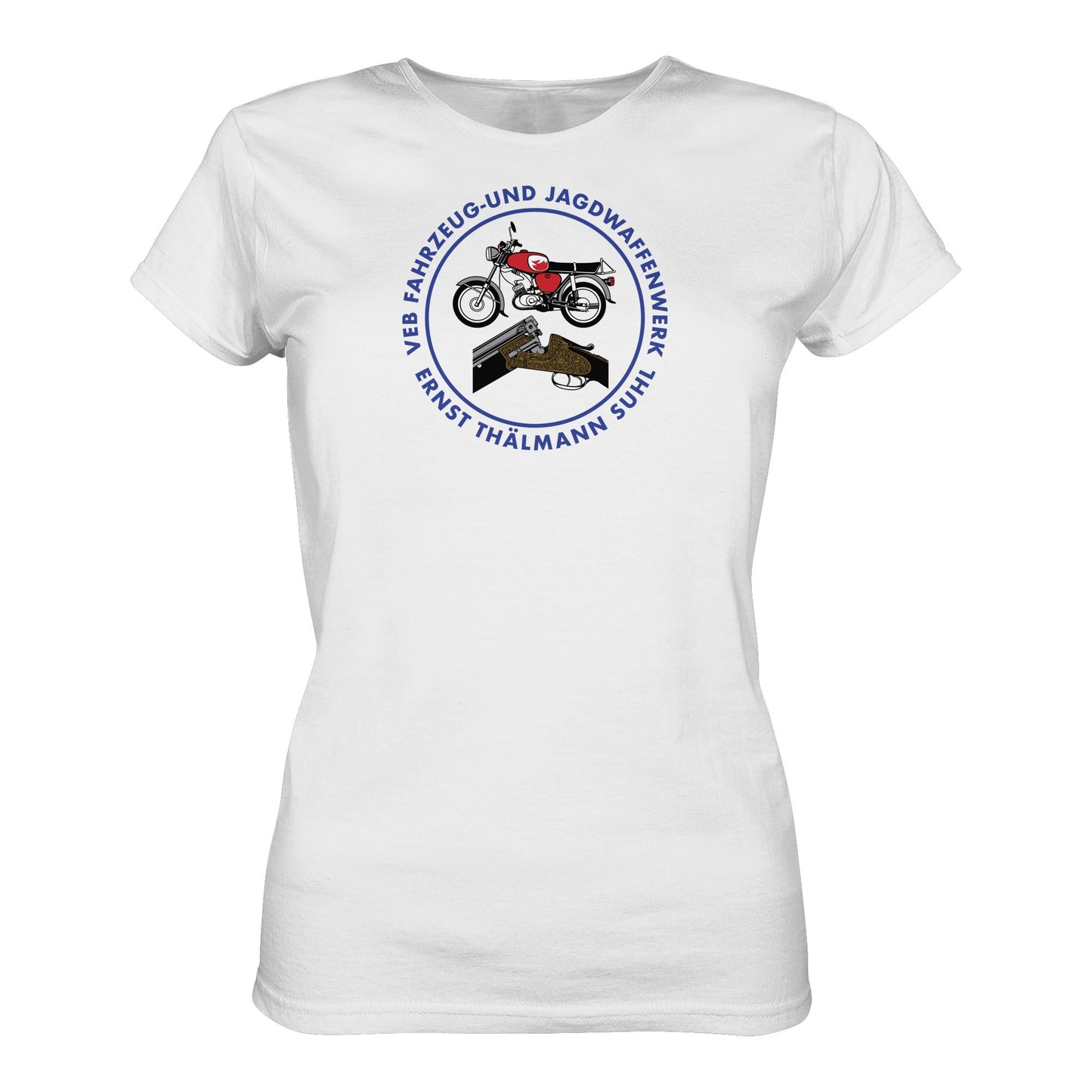 DDR Ostalgie Shirt Mädels • VEB SUHL ERNST-THÄLMANN-WERK (LOGO 1980ER)