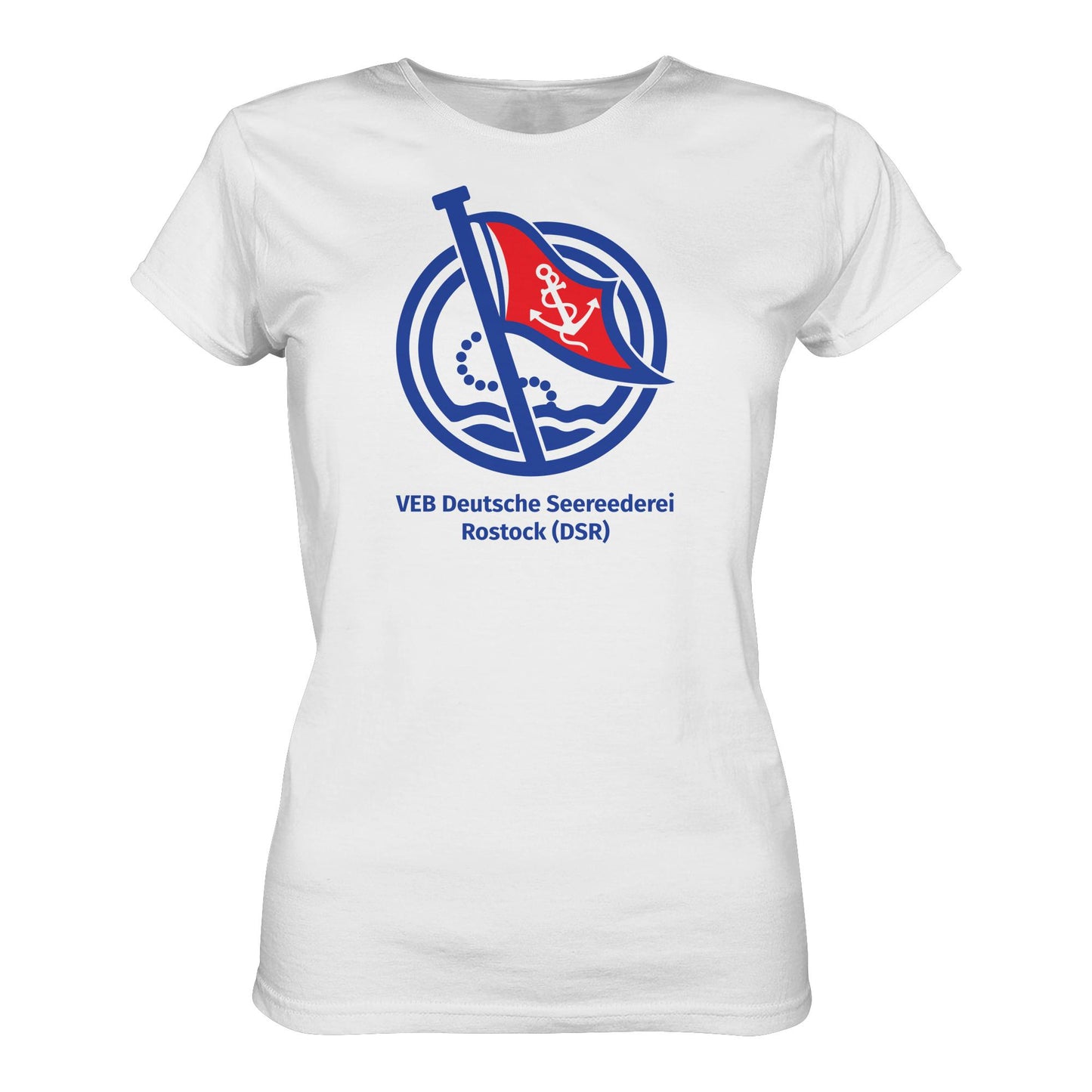 DDR Ostalgie Shirt Mädels • VEB DEUTSCHE SEEREEDEREI ROSTOCK (DSR)
