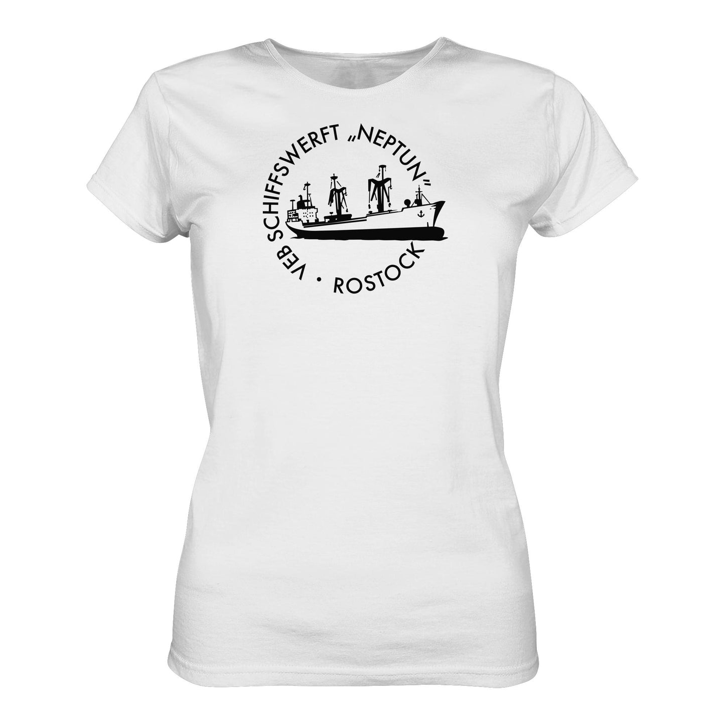 DDR Ostalgie Shirt Mädels • VEB SCHIFFSWERFT NEPTUN ROSTOCK