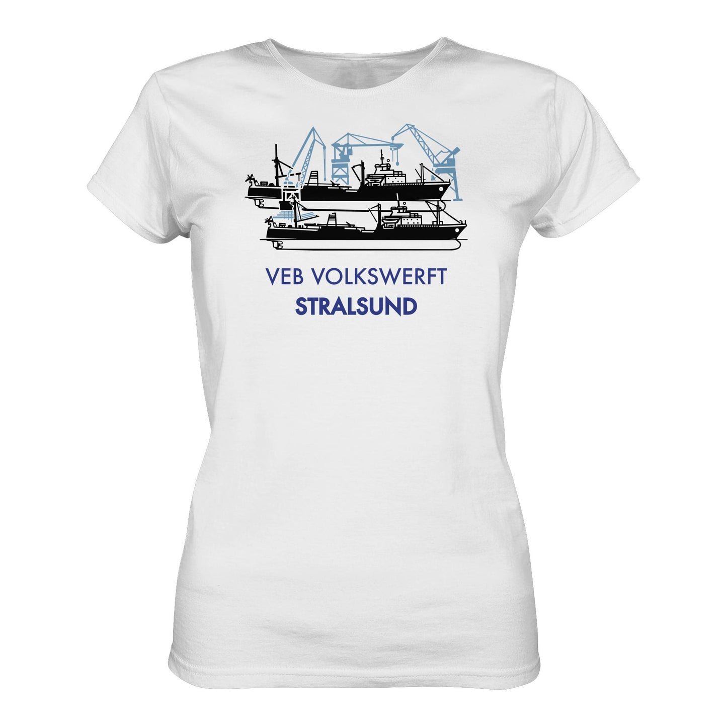 DDR Ostalgie Shirt Mädels • VEB VOLKSWERFT STRALSUND