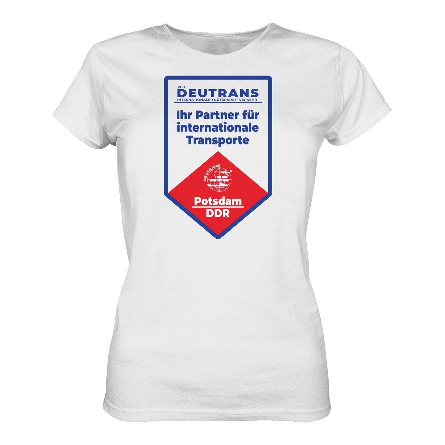 DDR Ostalgie Shirt Mädels • VEB DEUTRANS - POTSDAM