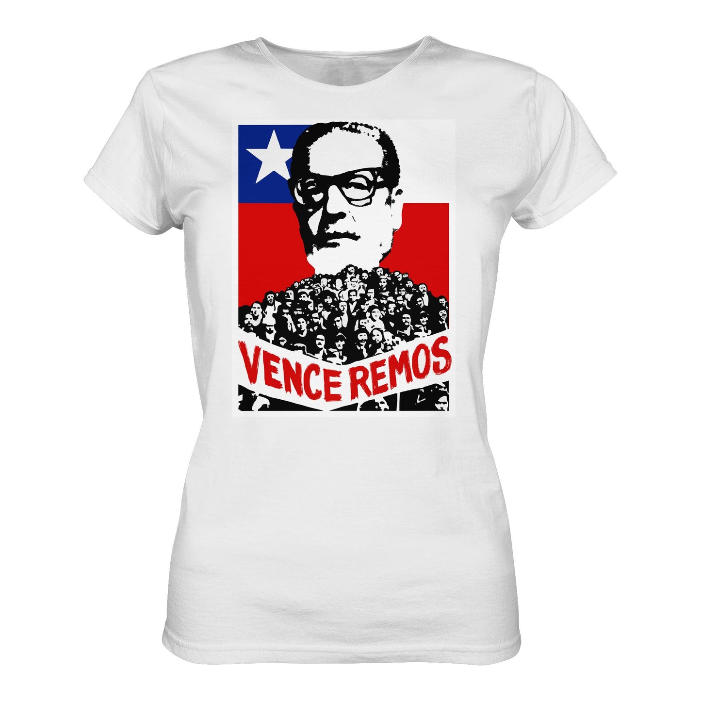 DDR Ostalgie Shirt Mädels • CHILE - ALLENDE - VENCEREMOS