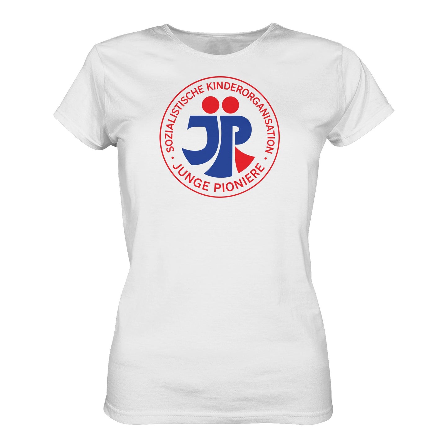 DDR Ostalgie Shirt Mädels • JP - JUNGE PIONIERE (ORIGINAL NICKI-MOTIV)