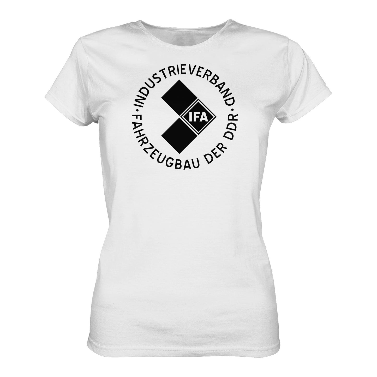 DDR Ostalgie Shirt Mädels • IFA INDUSTRIEVERBAND FAHRZEUGBAU ( LOGO 1970er) - hell