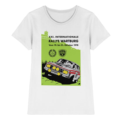 DDR Ostalgie Shirt Mädels • INTERNATIONALE RALLYE WARTBURG - 1978