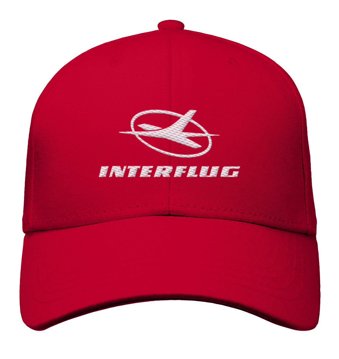 DDR Ostalgie Baseballcap bestickt • INTERFLUG DDR