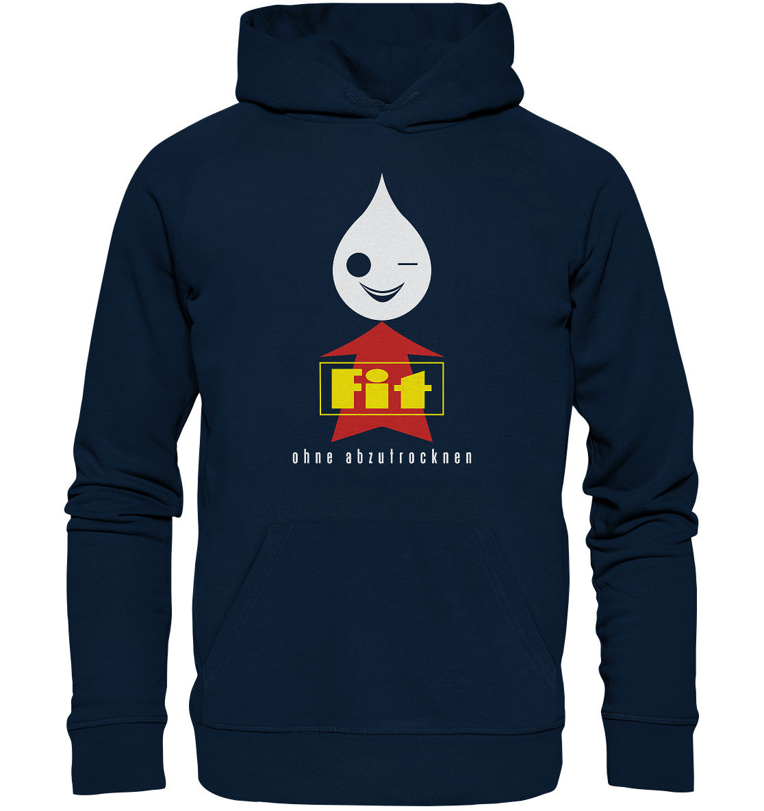 DDR Ostalgie Kapuze / Organic Hoodie Unisex • FIT SPÜLMITTEL