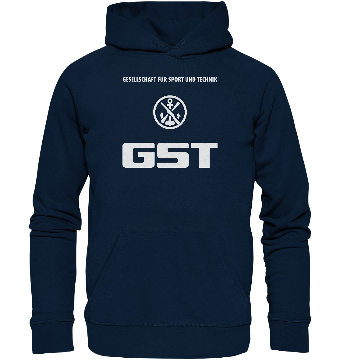 DDR Ostalgie Kapuze / Organic Hoodie Unisex • GST - GESELLSCHAFT FÜR SPORT UND TECHNIK