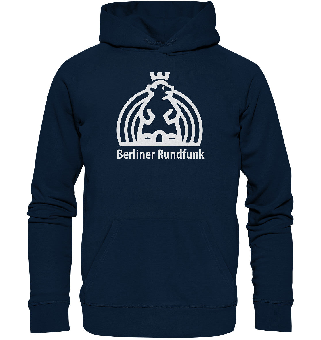DDR Ostalgie Kapuze / Organic Hoodie Unisex • BERLINER RUNDFUNK