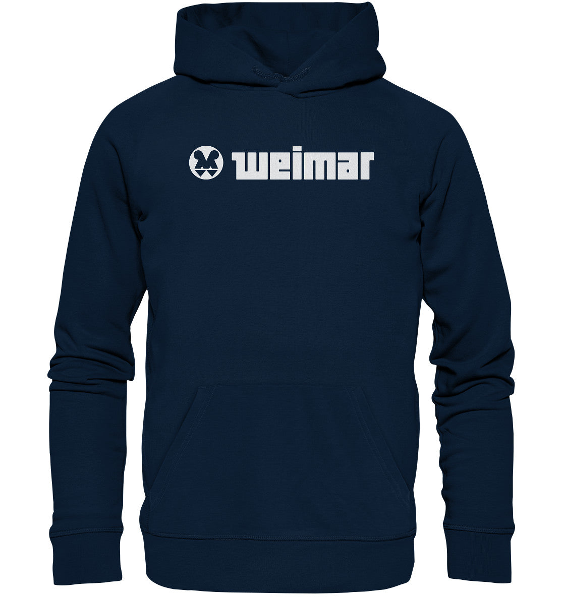 DDR Ostalgie Kapuze / Organic Hoodie Unisex • VEB WEIMAR-WERK