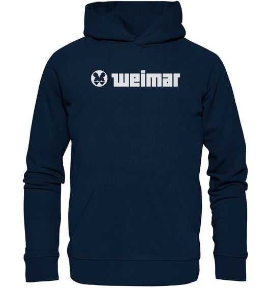 DDR Ostalgie Kapuze / Organic Hoodie Unisex • VEB WEIMAR-WERK