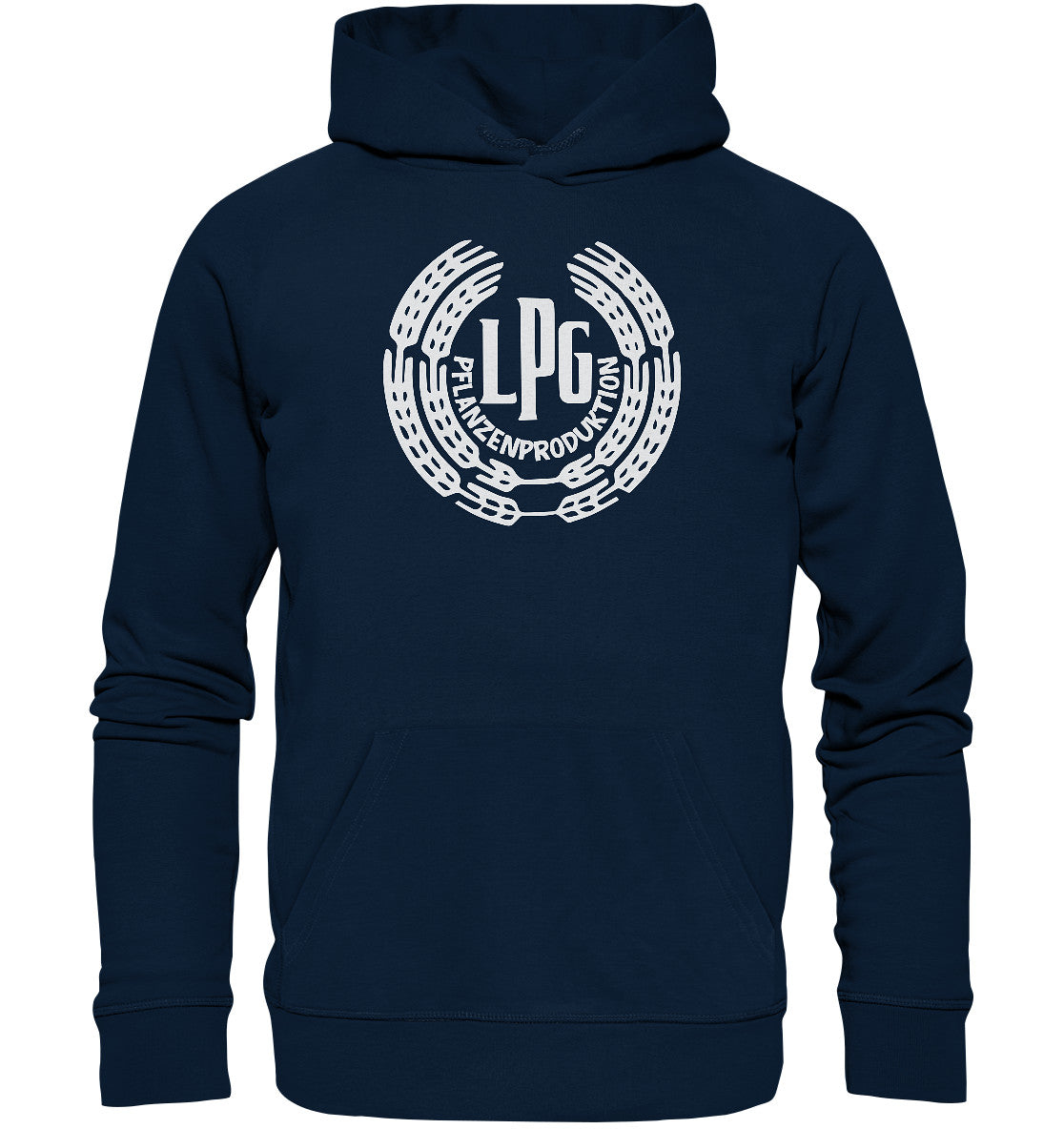 DDR Ostalgie Kapuze / Organic Hoodie Unisex • LPG PFLANZENPRODUKTION