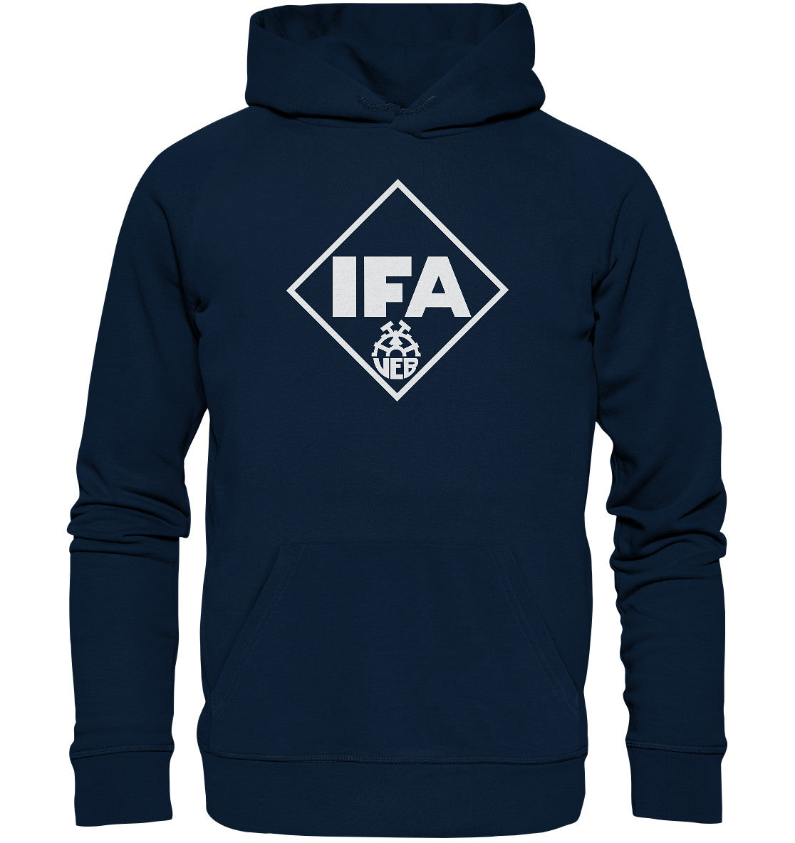 DDR Ostalgie Kapuze / Organic Hoodie Unisex • IFA VEB