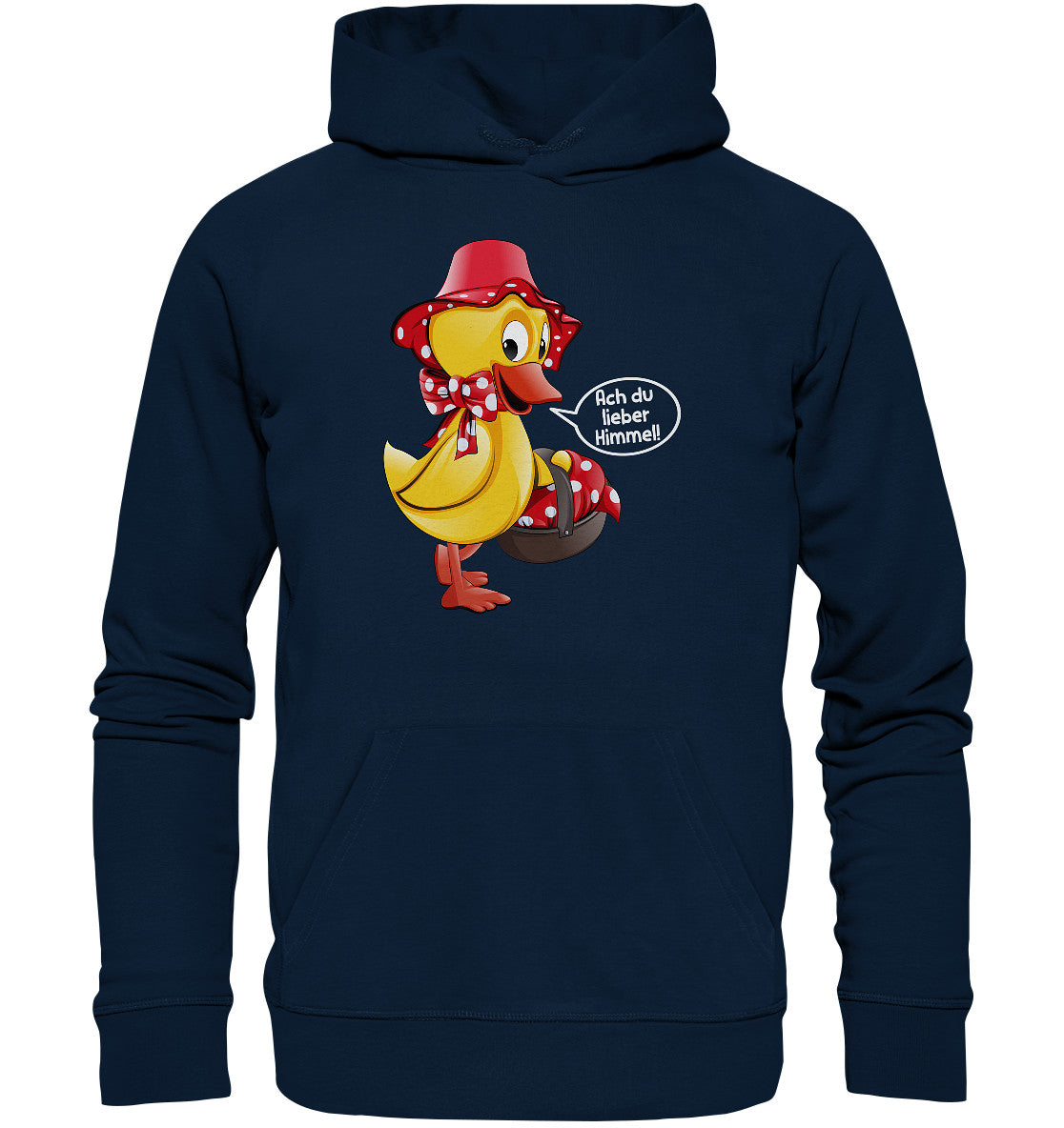 DDR Ostalgie Kapuze / Organic Hoodie Unisex • UNSER SANDMÄNNCHEN - SCHNATTERINCHEN - ACH DU LIEBER HIMMEL!