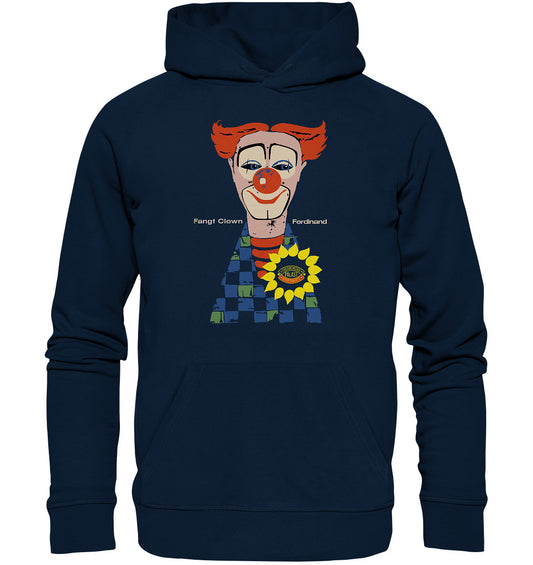 DDR Ostalgie Kapuze / Organic Hoodie Unisex • FANGT CLOWN FERDINAND - FRIEDRICHSTADTPALAST BERLIN