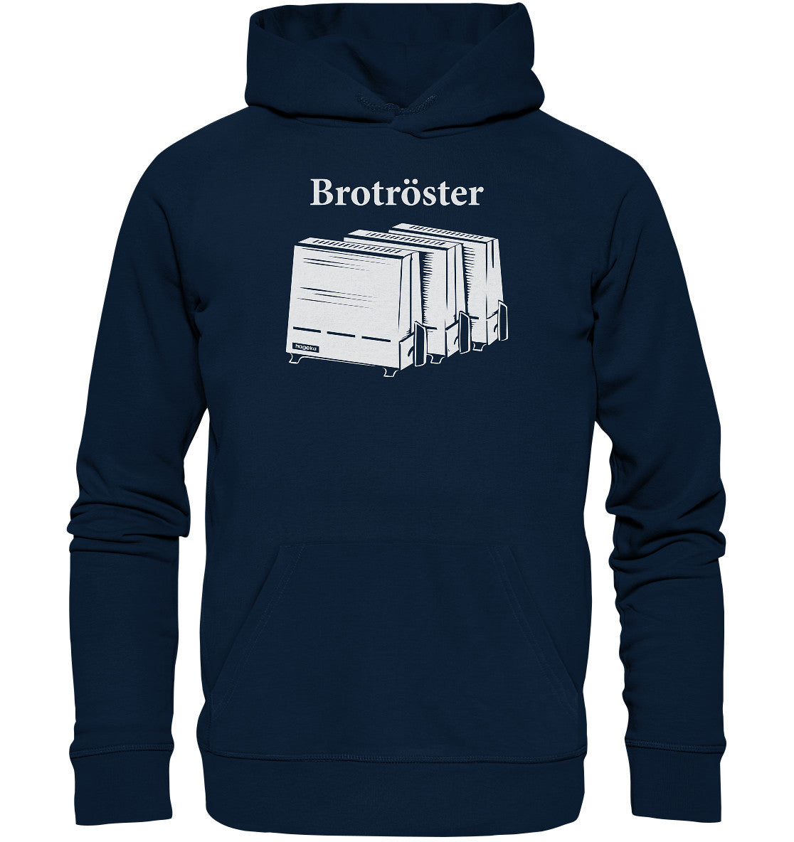 DDR Ostalgie Kapuze / Organic Hoodie Unisex • HAGEKA BROTRÖSTER