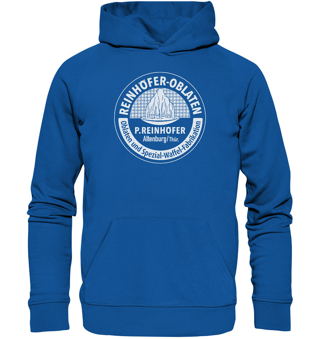 DDR Ostalgie Kapuze / Organic Hoodie Unisex • REINHÖFER OBLATEN - ALTENBURG