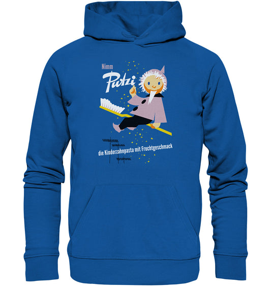 DDR Ostalgie Kapuze / Organic Hoodie Unisex • PUTZI KINDERZAHNPASTA