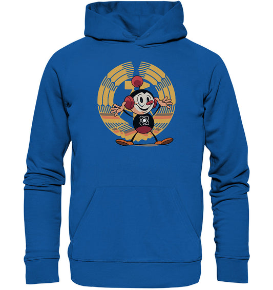 DDR Ostalgie Kapuze / Organic Hoodie Unisex • ATOMINO - DDR KERNKRAFT