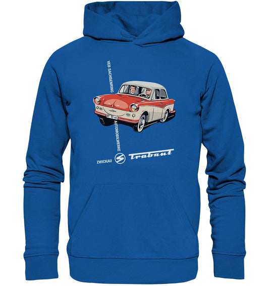 DDR Ostalgie Kapuze / Organic Hoodie Unisex • VEB SACHSENRING ZWICKAU