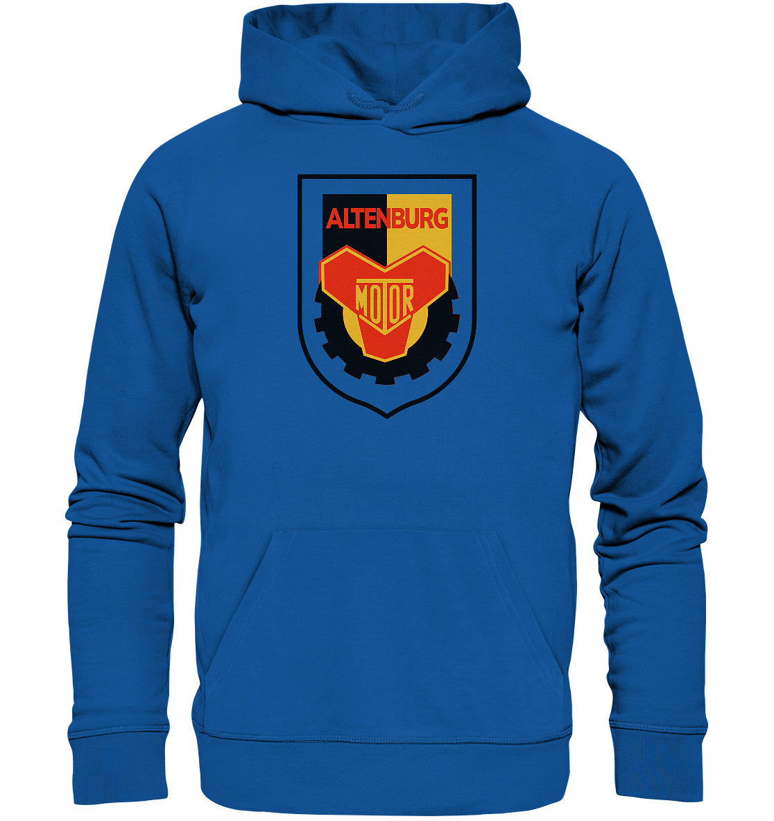 DDR Ostalgie Kapuze / Organic Hoodie Unisex • MOTOR ALTENBURG