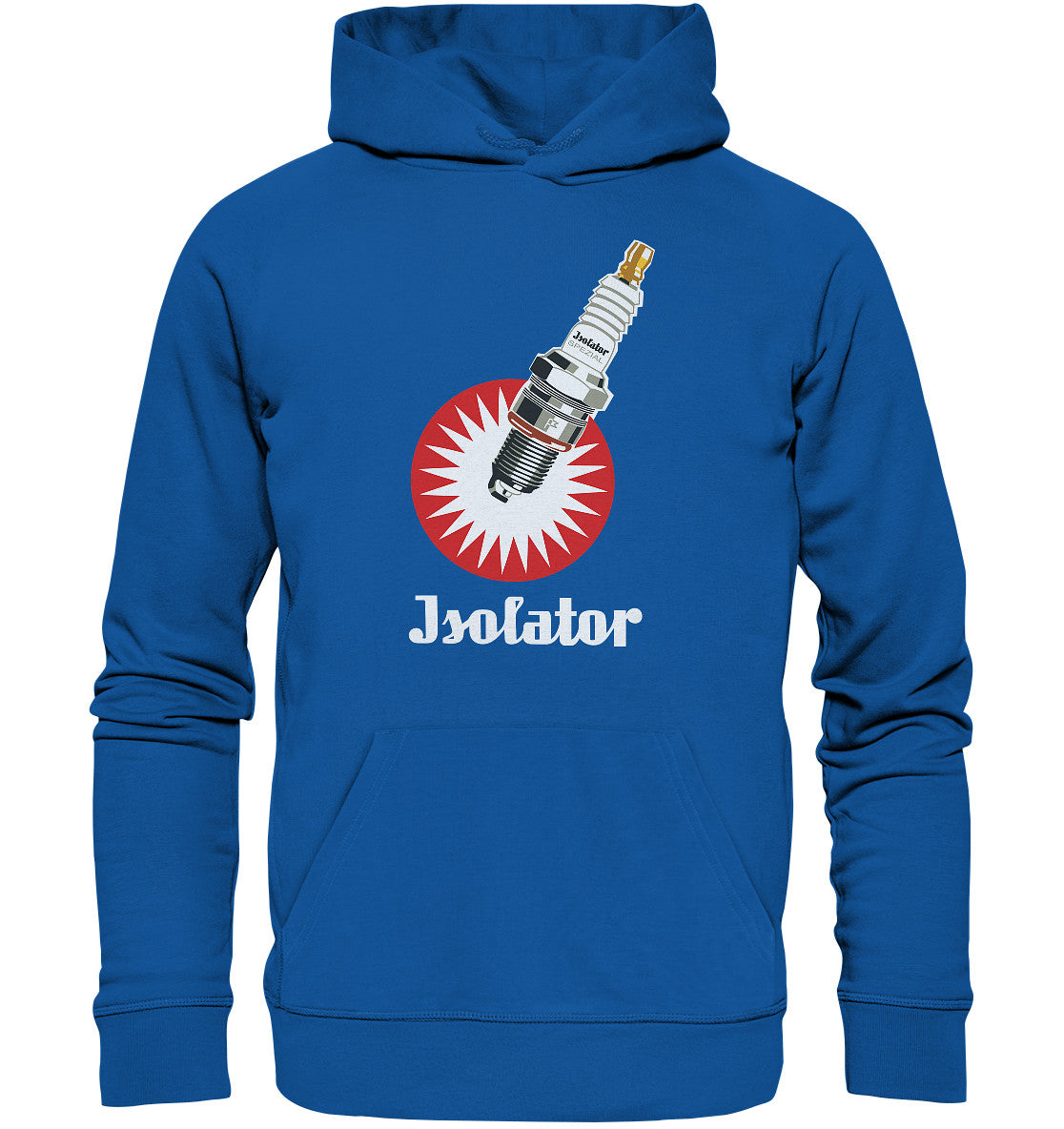 DDR Ostalgie Kapuze / Organic Hoodie Unisex • ISOLATOR ZÜNDKERZE
