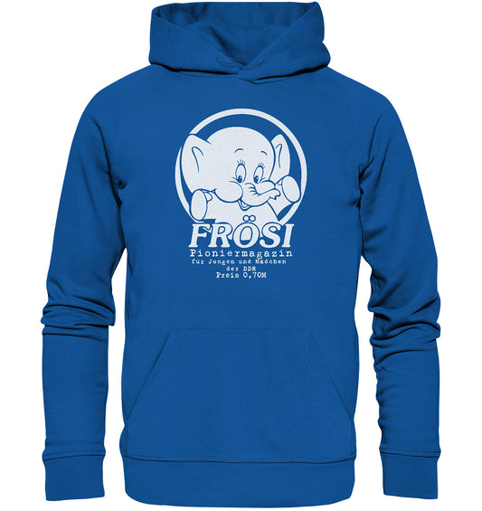 DDR Ostalgie Kapuze / Organic Hoodie Unisex • FRÖSI PIONIERMAGAZIN