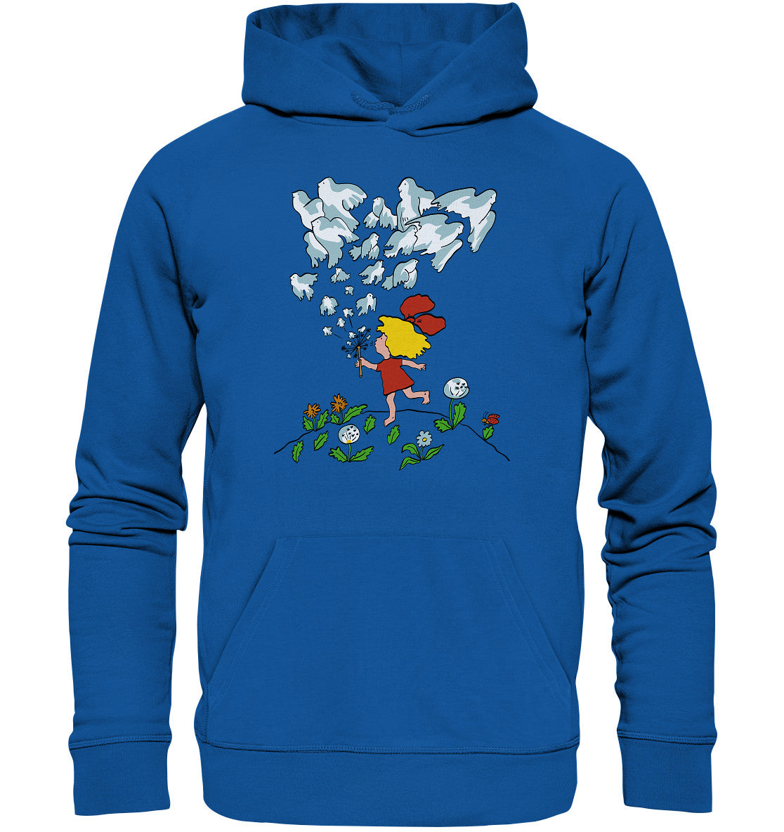 DDR Ostalgie Kapuze / Organic Hoodie Unisex • FRIEDENSPLAKAT GEGEN NATO-RAKETEN IN WESTEUROPA