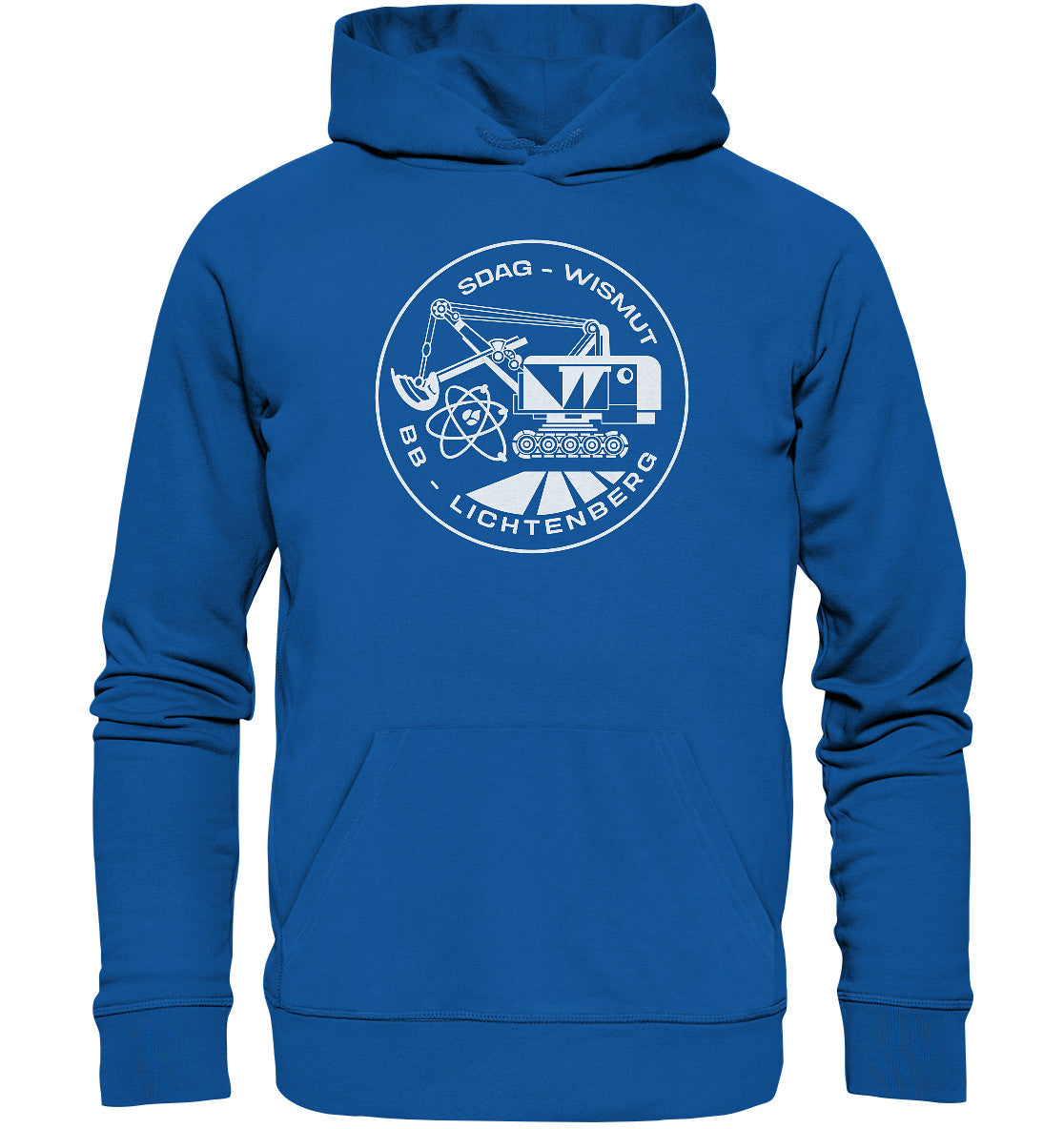 DDR Ostalgie Kapuze / Organic Hoodie Unisex • SDAG WISMUT - BB LICHTENBERG - Organic Basic Hoodie