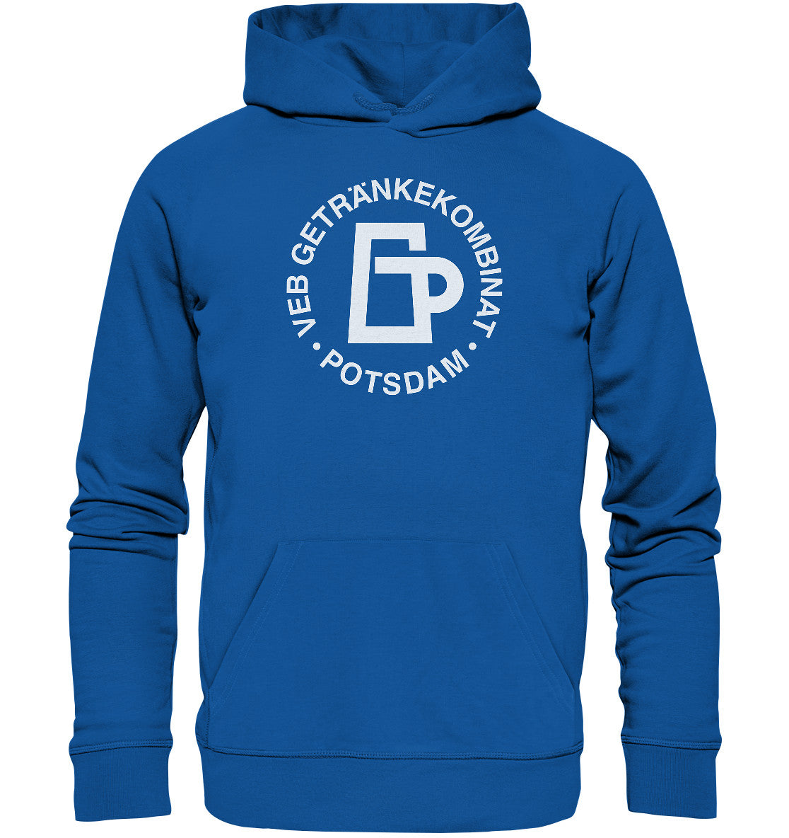 DDR Ostalgie Kapuze / Organic Hoodie Unisex • VEB GETRÄNKEKOMBINAT POTSDAM