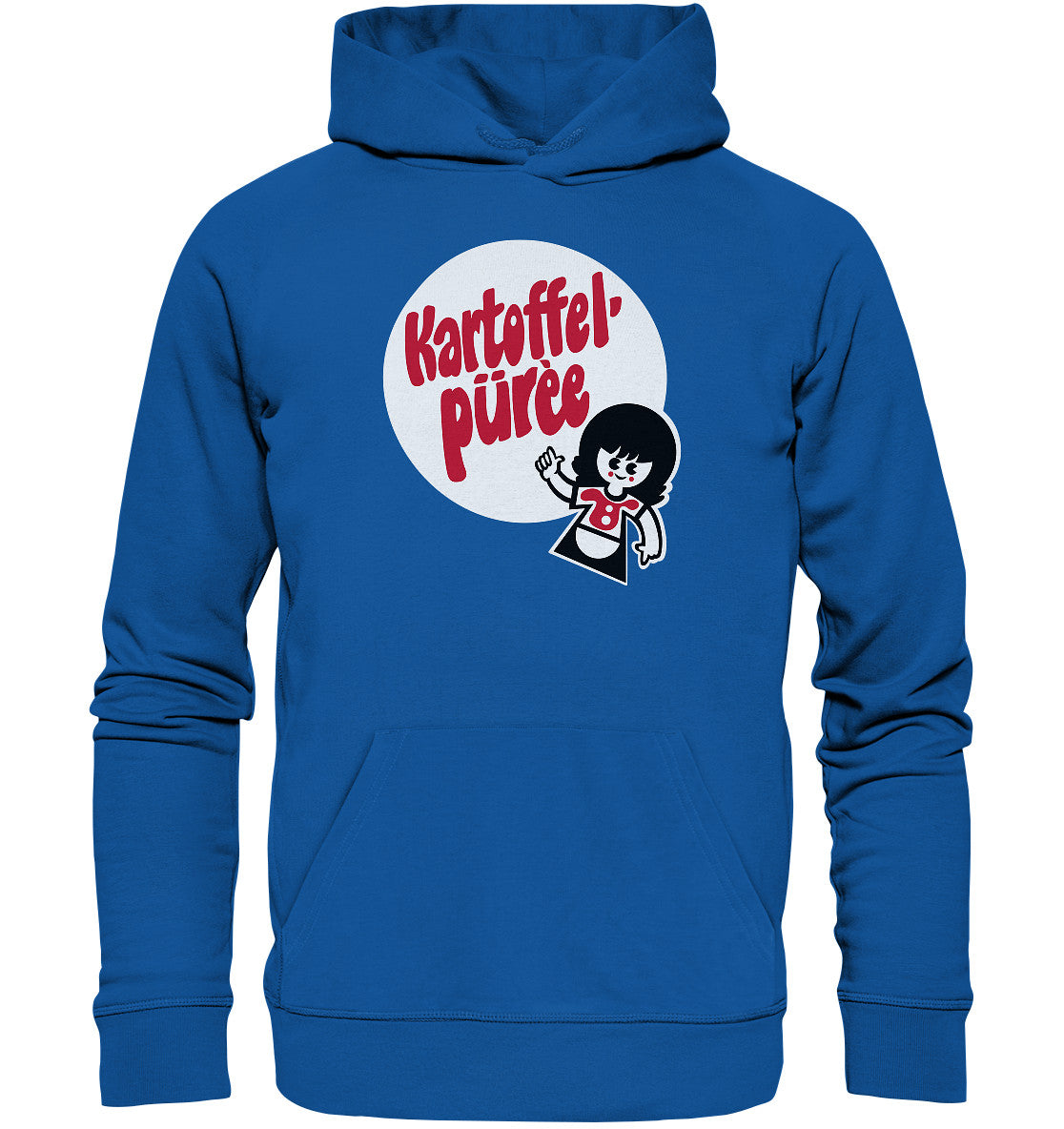 DDR Ostalgie Kapuze / Organic Hoodie Unisex • KARTOFFELPÜREE - VEB KARTOFFELVEREDLUNGSWERK HAGENOW