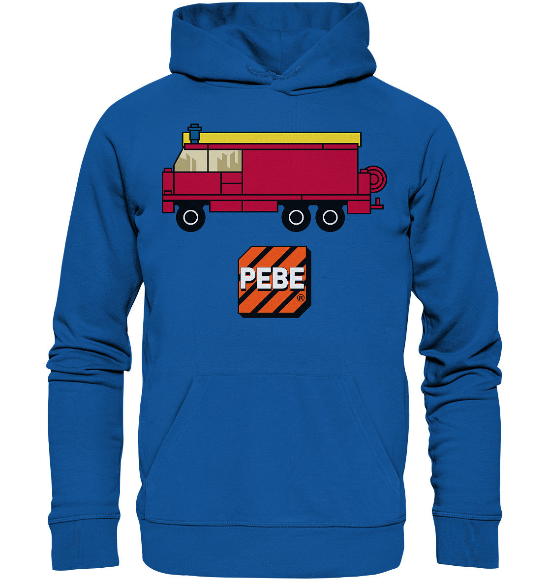 DDR Ostalgie Kapuze / Organic Hoodie Unisex • PEBE BAUSTEINE