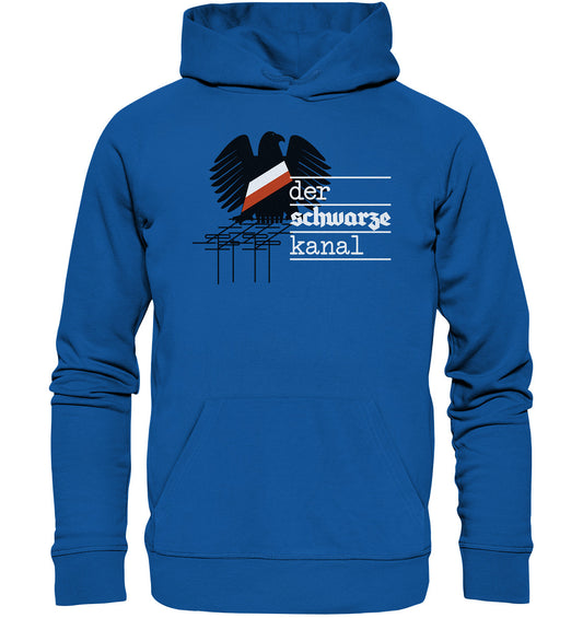 DDR Ostalgie Kapuze / Organic Hoodie Unisex • DER SCHWARZE KANAL
