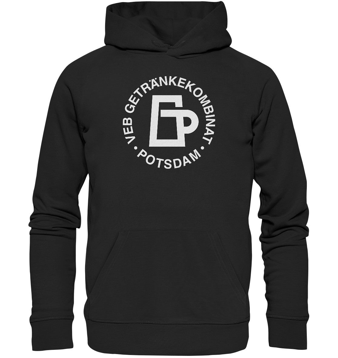 DDR Ostalgie Kapuze / Organic Hoodie Unisex • VEB GETRÄNKEKOMBINAT POTSDAM