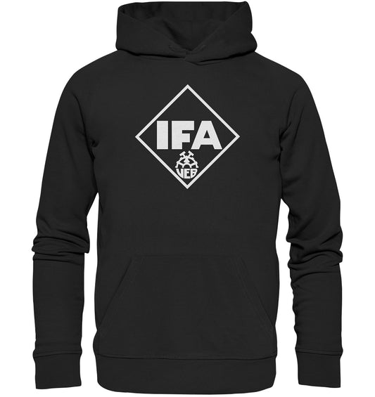 DDR Ostalgie Kapuze / Organic Hoodie Unisex • IFA VEB