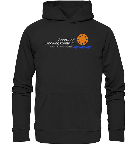 DDR Ostalgie Kapuze / Organic Hoodie Unisex • SEZ BERLIN