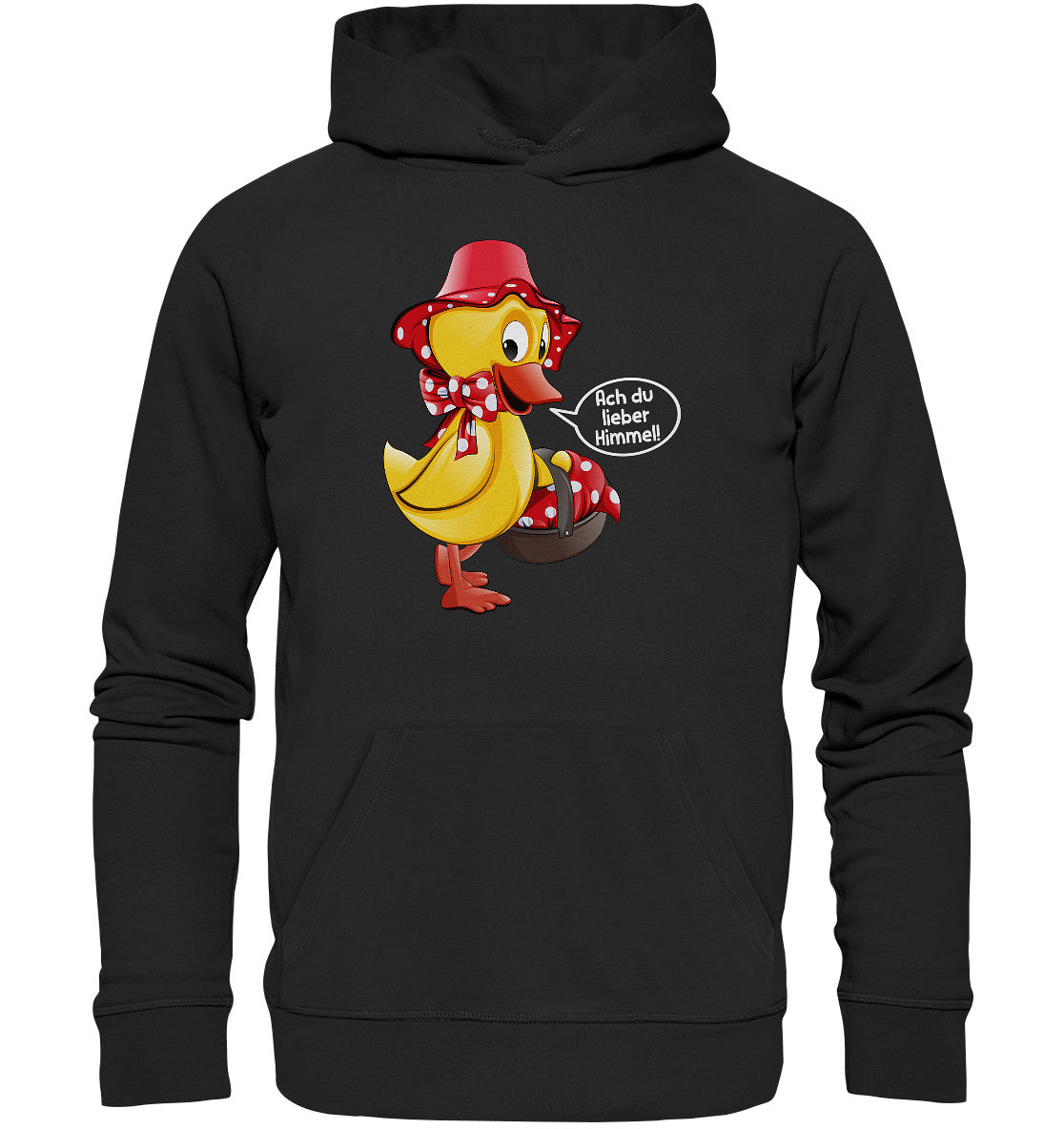 DDR Ostalgie Kapuze / Organic Hoodie Unisex • UNSER SANDMÄNNCHEN - SCHNATTERINCHEN - ACH DU LIEBER HIMMEL!
