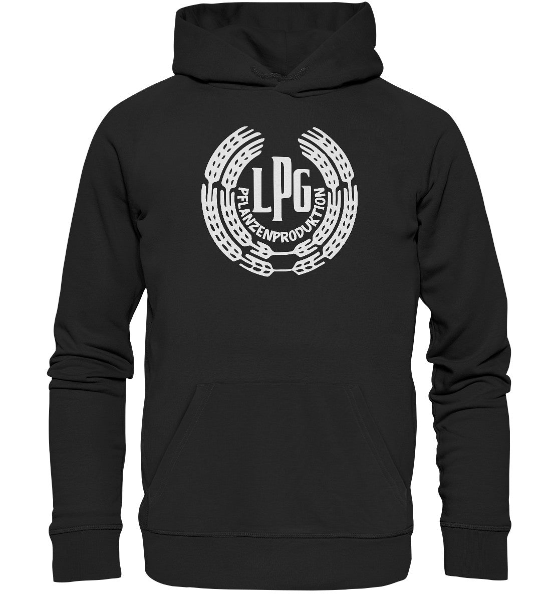 DDR Ostalgie Kapuze / Organic Hoodie Unisex • LPG PFLANZENPRODUKTION