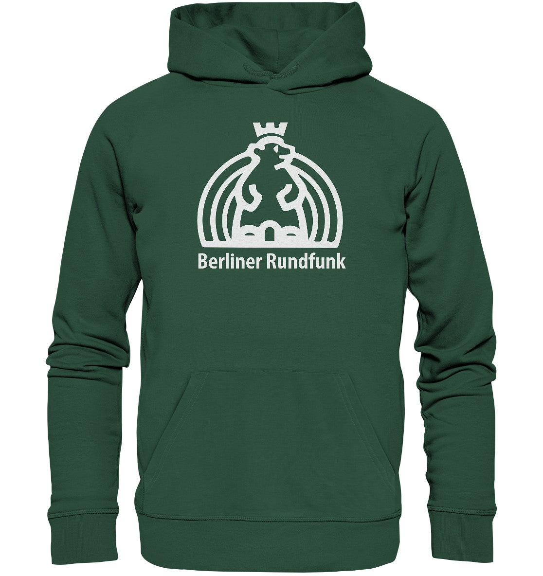 DDR Ostalgie Kapuze / Organic Hoodie Unisex • BERLINER RUNDFUNK