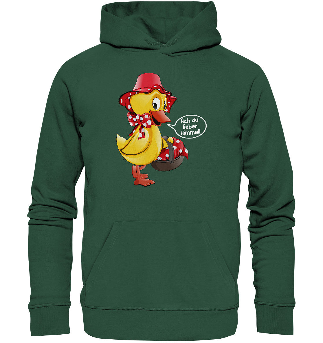 DDR Ostalgie Kapuze / Organic Hoodie Unisex • UNSER SANDMÄNNCHEN - SCHNATTERINCHEN - ACH DU LIEBER HIMMEL!