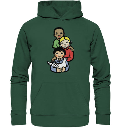 DDR Ostalgie Kapuze / Organic Hoodie Unisex • WELTFRIEDEN - WORLD PEACE, LI BING-FAN 1967