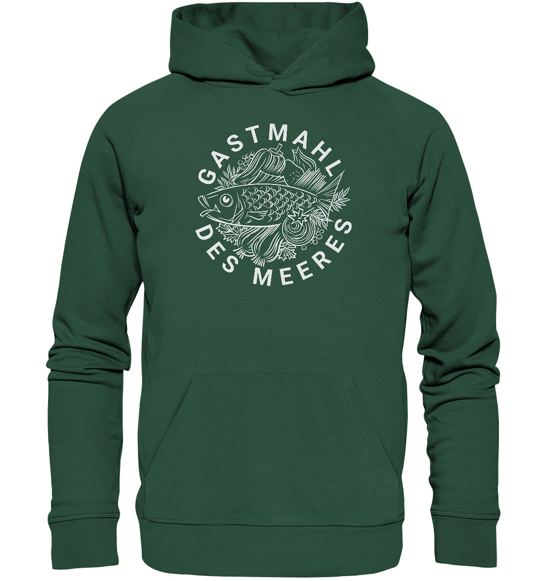 DDR Ostalgie Kapuze / Organic Hoodie Unisex • GASTMAHL DES MEERES
