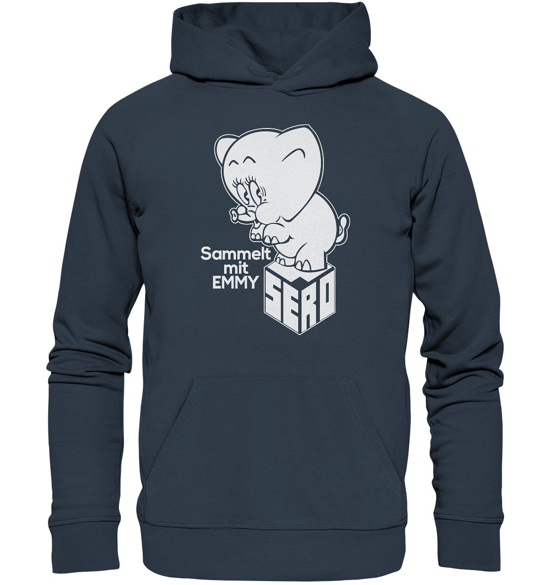 DDR Ostalgie Kapuze / Organic Hoodie Unisex • SERO - SAMMELT MIT EMMY - hell