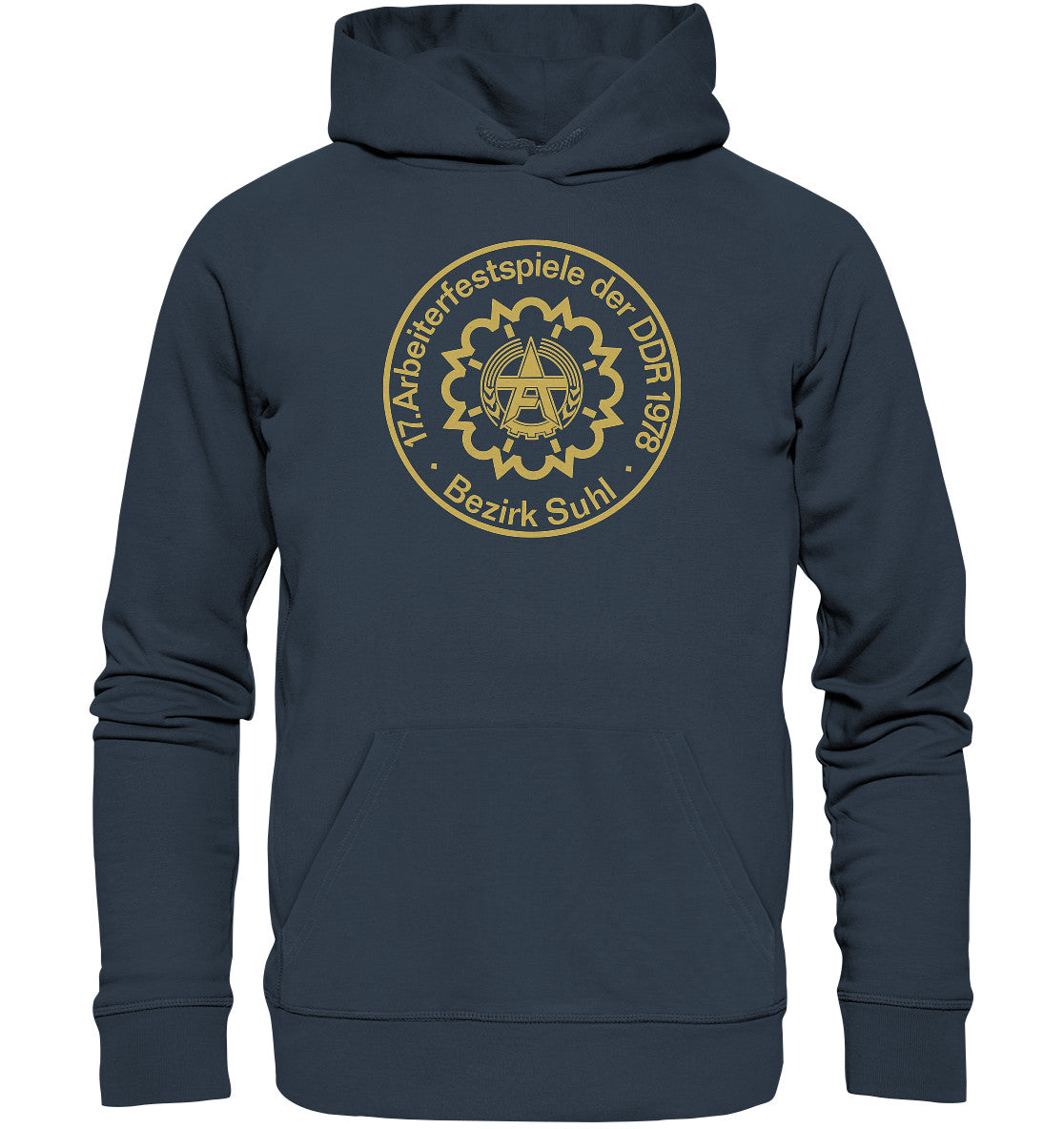 DDR Ostalgie Kapuze / Organic Hoodie Unisex • ARBEITERFESTSPIELE SUHL