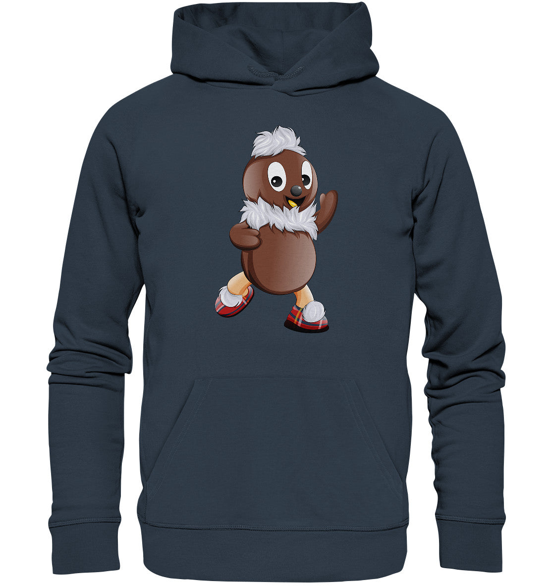 DDR Ostalgie Kapuze / Organic Hoodie Unisex • UNSER SANDMÄNNCHEN - PITTI IST DER ALLERBESTE!
