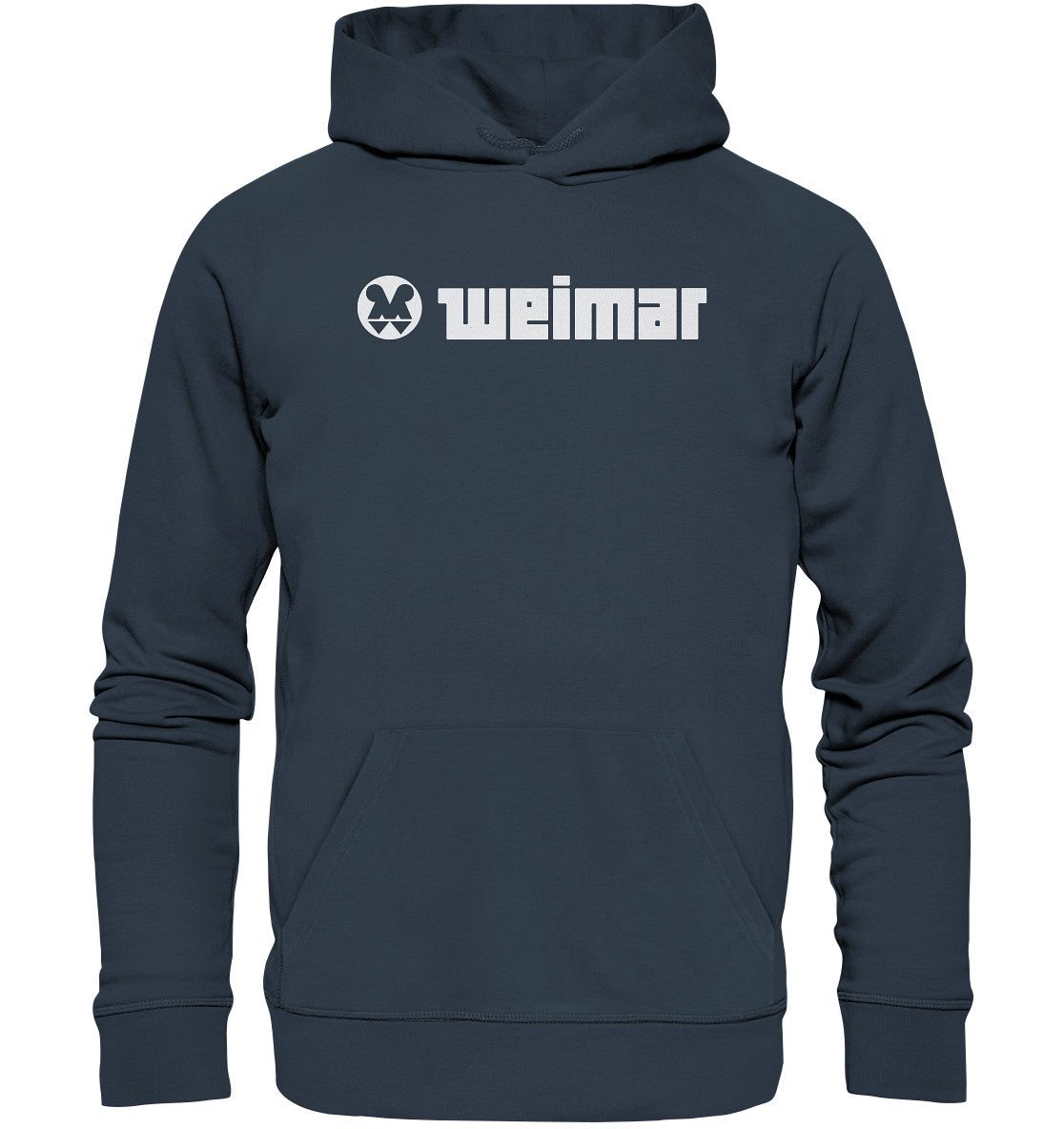 DDR Ostalgie Kapuze / Organic Hoodie Unisex • VEB WEIMAR-WERK